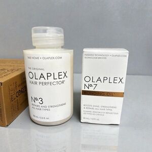 OLAPLEX No.3 Hair Perfector and No.7 Bonding Oil  Bundle. New. Unused.